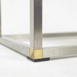 Gold and Silver Metal Bench - Frame - Styylish
