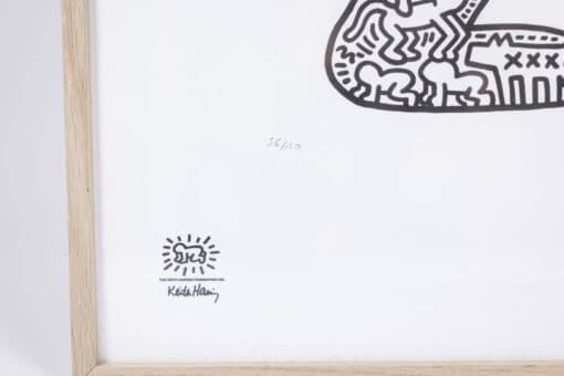 Keith Haring Silkscreen 1990s - Number - Styylish