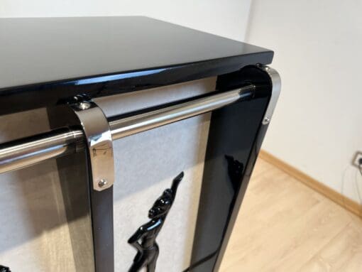 Art Deco Corner Bar - Metal Details - Styylish
