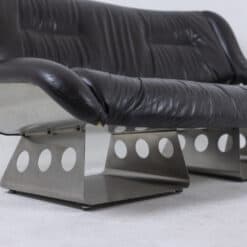 Leather Living Room Set - Couch Side Profile - Styylish
