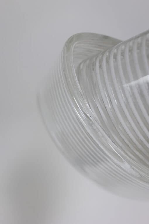 Barovier & Toso Ceiling Lamp - Edge Glass Details - Styylish