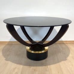Round Art Deco Coffee Table - Full Profile - Styylish
