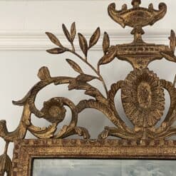 Giltwood Louis XVI Mirror - Top Side - Styylish