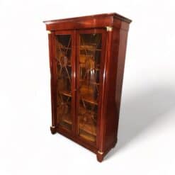 Antique Biedermeier Library Cabinet- Styylish