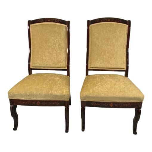 Pair of Antique Low Chairs- Styylish