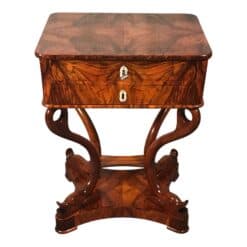 Antique Biedermeier Sewing Table- Styylish