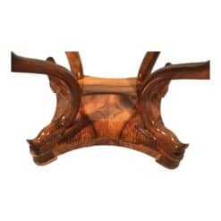 Antique Biedermeier Sewing Table - Base Detail - Styylish