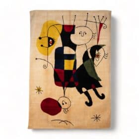 Abstract Rug or Tapestry, in Wool. Contemporary Work.