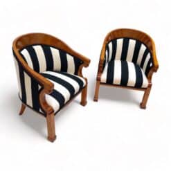 Two Biedermeier Bergere Chairs - Styylish