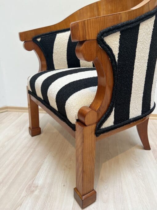 Two Biedermeier Bergere Chairs - Side of Frame - Styylish