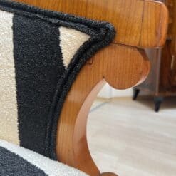 Two Biedermeier Bergere Chairs -Inside of Armrest - Styylish
