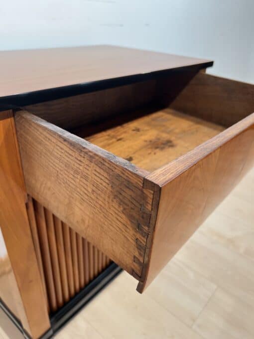 Small Cherry Biedermeier Cabinet - Drawer Wood - Styylish