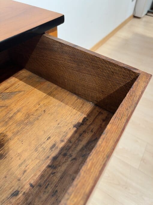 Small Cherry Biedermeier Cabinet - Drawer Wood Interior - Styylish