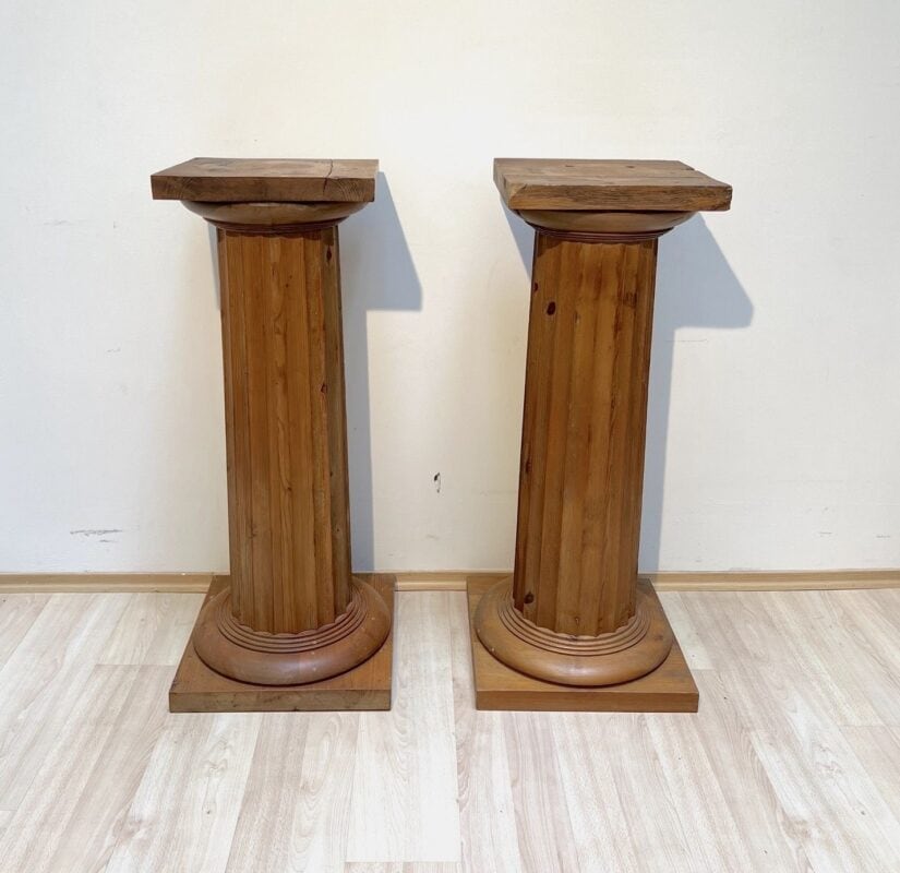 Retro Column Large Neoclassical Columns - Antique Furniture for Sale - Styylish