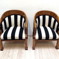 Two Biedermeier Bergere Chairs - Pair - Styylish