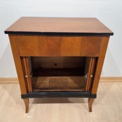 Small Cherry Biedermeier Cabinet - Interior - Styylish