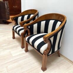 Two Biedermeier Bergere Chairs - Side - Styylish