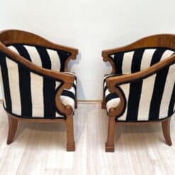 Two Biedermeier Bergere Chairs - Facing Each Other - Styylish