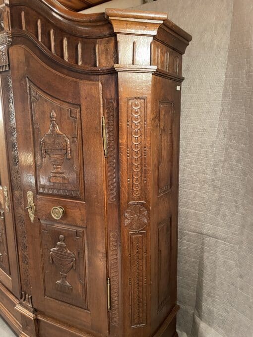 Neoclassical Armoire - Side Detail - Styylish