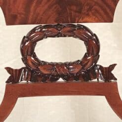 Pair of Swedish Gustavian Side Chairs - Backrest Detail - Styylish