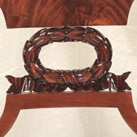 Pair of Swedish Gustavian Side Chairs, 1820-30