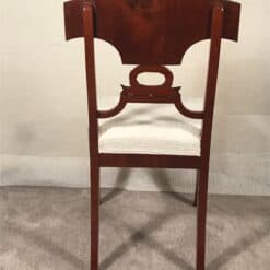 Pair of Swedish Gustavian Side Chairs - Back of Chair - Styylish