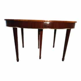 French Extendable Mahogany Table, Louis XVI Style 1820-30