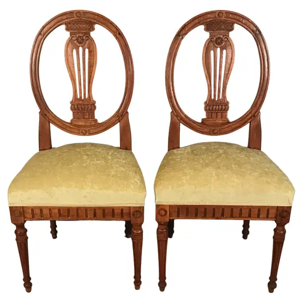 Pair of Louis XVI Chairs- Styylish