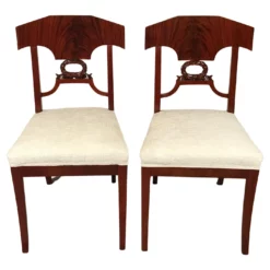 Pair of Swedish Gustavian Side Chairs- Styylish