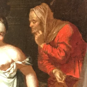 Judith and Holofernes Painting by Flemish Artist