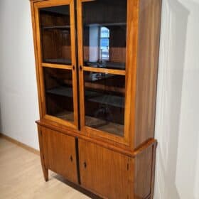 Cherry Biedermeier Vitrine, Southern Germany circa 1830