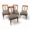 Set of 4 antique Biedermeier chairs- Styylish