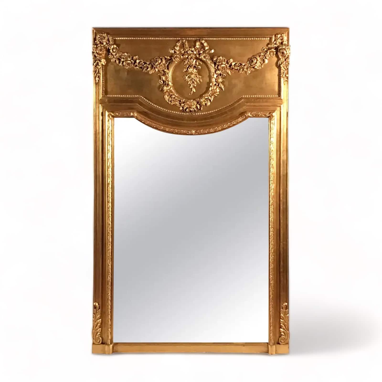 Espelho Trumeau Estilo Luís XVI - Elegante