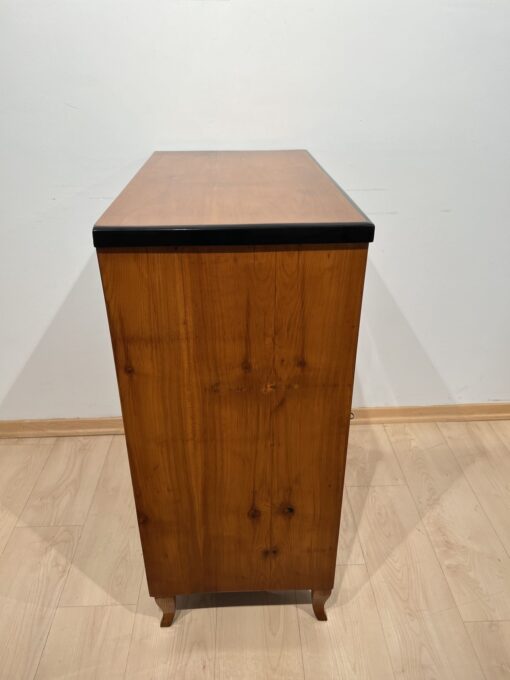 Cherry Biedermeier Half-Cabinet - Side View - Styylish