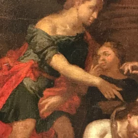 Judith and Holofernes Painting by Flemish Artist