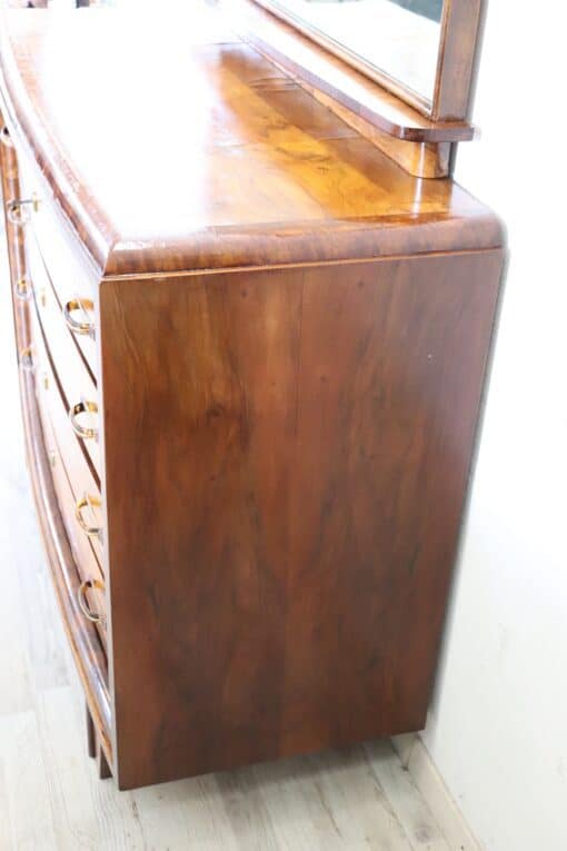 Art Deco Chest with Mirror - Side View - Styylish