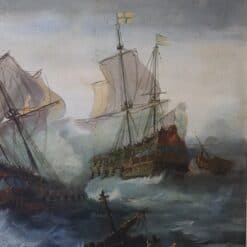 Oil Painting of Galleons - Galleons - Styylish