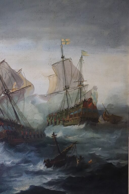 Oil Painting of Galleons - Galleons - Styylish