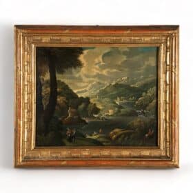 Old Master Landscape Painting, Flemish or German School 17th-18th century