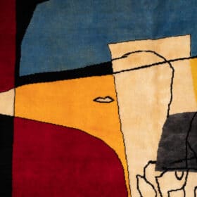 Le Corbusier Rug. Contemporary Work.