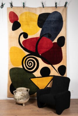 Alexander Calder Inspired Rug - Staged - Styylish