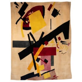 Kasimir Malevich Rug. Contemporary Work.