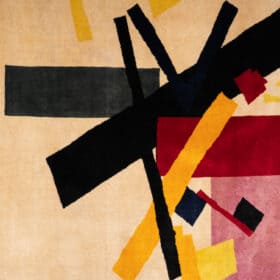 Kasimir Malevich Rug. Contemporary Work.