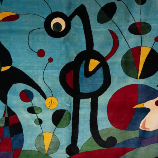 Colorful Joan Miro Rug - Figure - Styylish