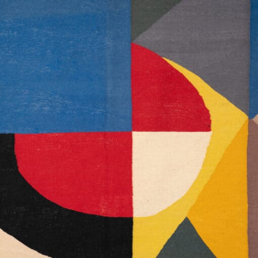 Sonia Delaunay Inspired Rug - Detail - Styylish