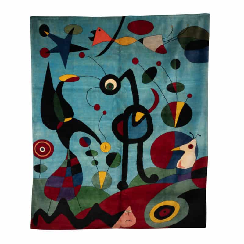 Miro Design Rug Colorful Joan Miró Rug - Artwork for Sale - Styylish