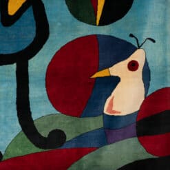 Colorful Joan Miro Rug - Figure Detail - Styylish