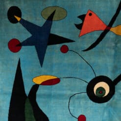 Colorful Joan Miro Rug - Star - Styylish