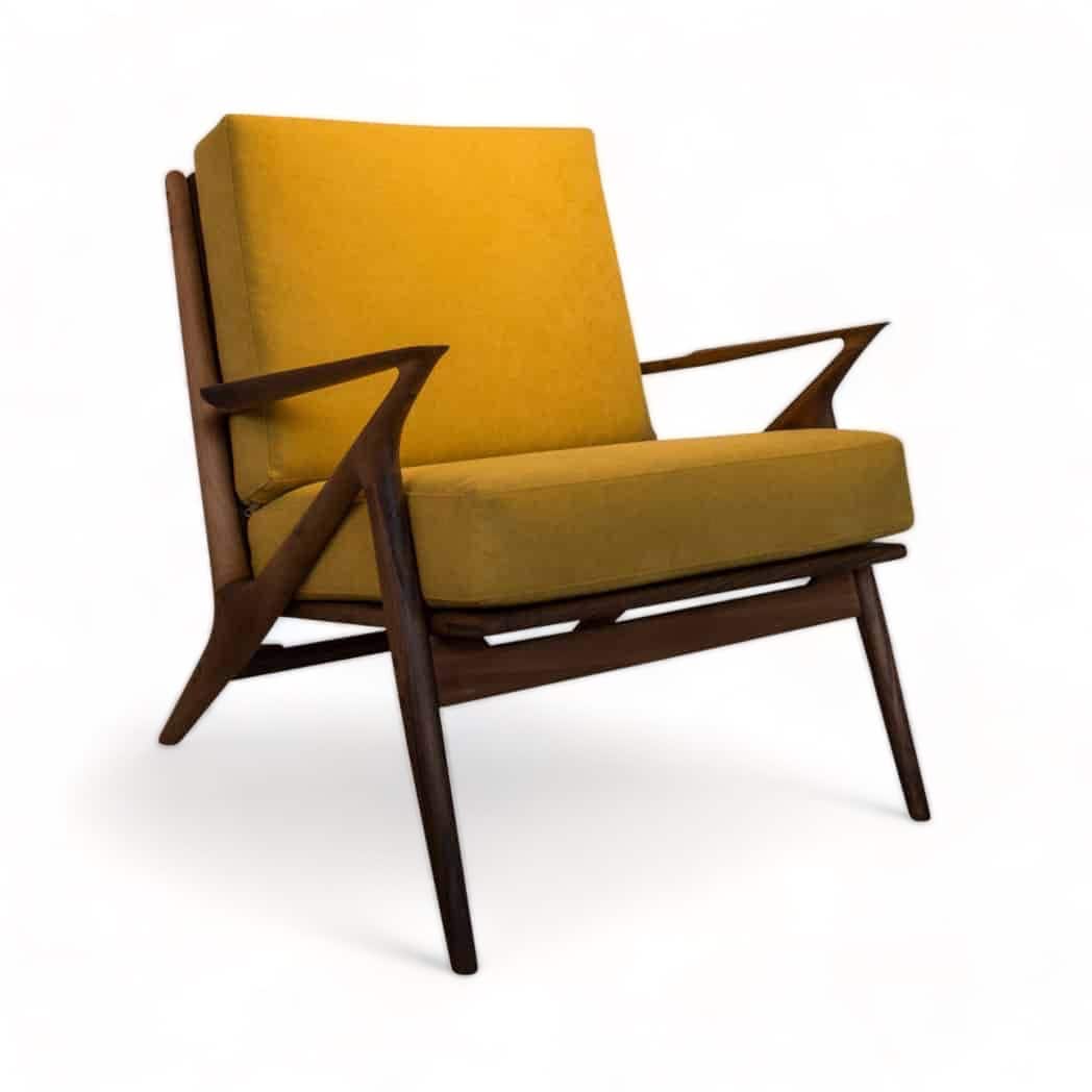 Walnut Louis XV Style Side Chair-82