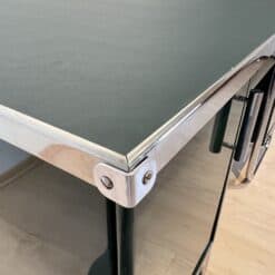 Large Bauhaus Partners Desk - Left Drawer Top Edge - Styylish